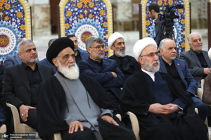 مراسم تجدید میثاق مسئولان عالی قضایی با آرمان های حضرت امام خمینی