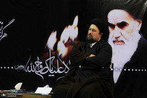 دیدار اعضای شورای مرکزی کانون زندانیان سیاسی مسلمان قبل از انقلاب با سید حسن خمینی