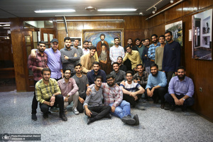 نشست مسئولین بسیج دانشجویی دانشگاه تهران در حسینیه جماران