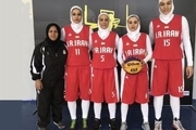  شکست دختران بسکتبالیست ایرانی مقابل هند
