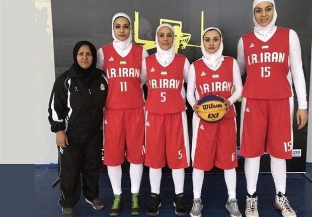  شکست دختران بسکتبالیست ایرانی مقابل هند
