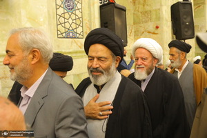 مراسم چهلمین روز ارتحال آیت الله العظمی شبیری زنجانی (ره)