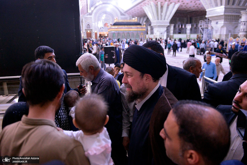 مراسم عزاداری شب شهادت امام جواد (ع) در حرم مطهر امام خمینی
