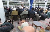 مراسم احیای شب بیست و یکم ماه رمضان در دفتر حضرت آیت الله العظمی صانعی + تصاویر