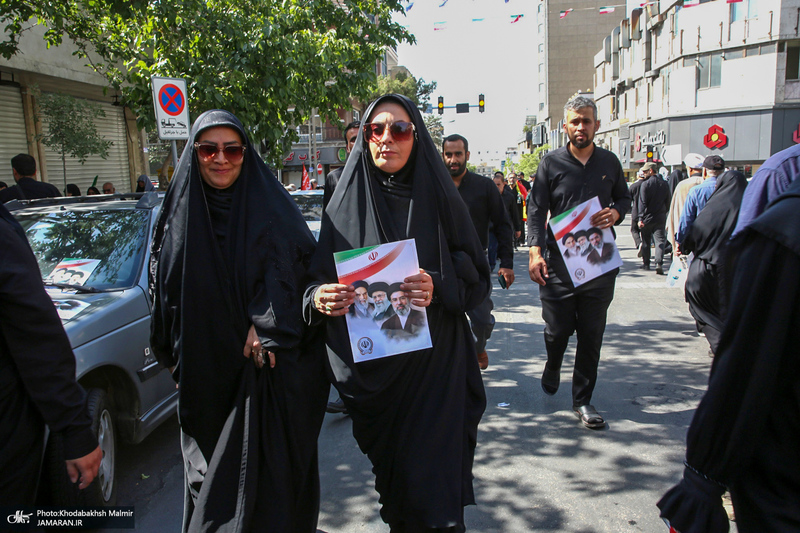 مراسم وداع با رهبر شهید انقلاب در مصلی تهران- 9