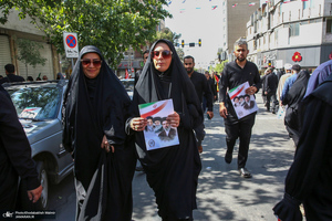 مراسم وداع با رهبر شهید انقلاب در مصلی تهران- 9