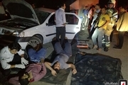  تصادف ۲ ال‌نود با وانت‌بار در جاده خاوران یک کشته و 5 زخمی برجای گذاشت+تصاویر