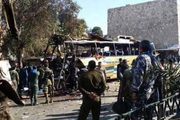 انفجار بمب بر سر راه اتوبوس حامل مسافران در دمشق