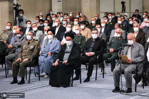 دیدار دست‌اندرکاران کنگره شهدای استان قم با رهبر معظم انقلاب