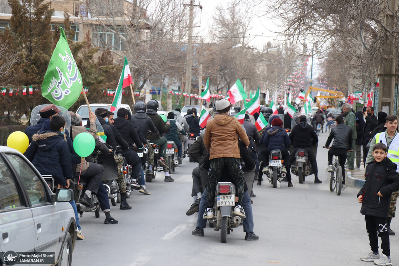 راهپیمایی 22 بهمن در خمین