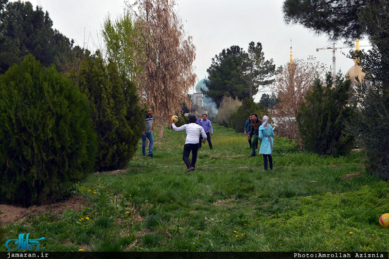 روز طبیعت در حرم مطهر حضرت امام خمینی(س) 