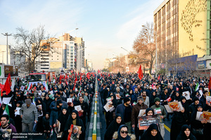 حضور میلیون ها تهرانی در تشییع پیکر مطهر سردار قاسم سلیمانی - 6 