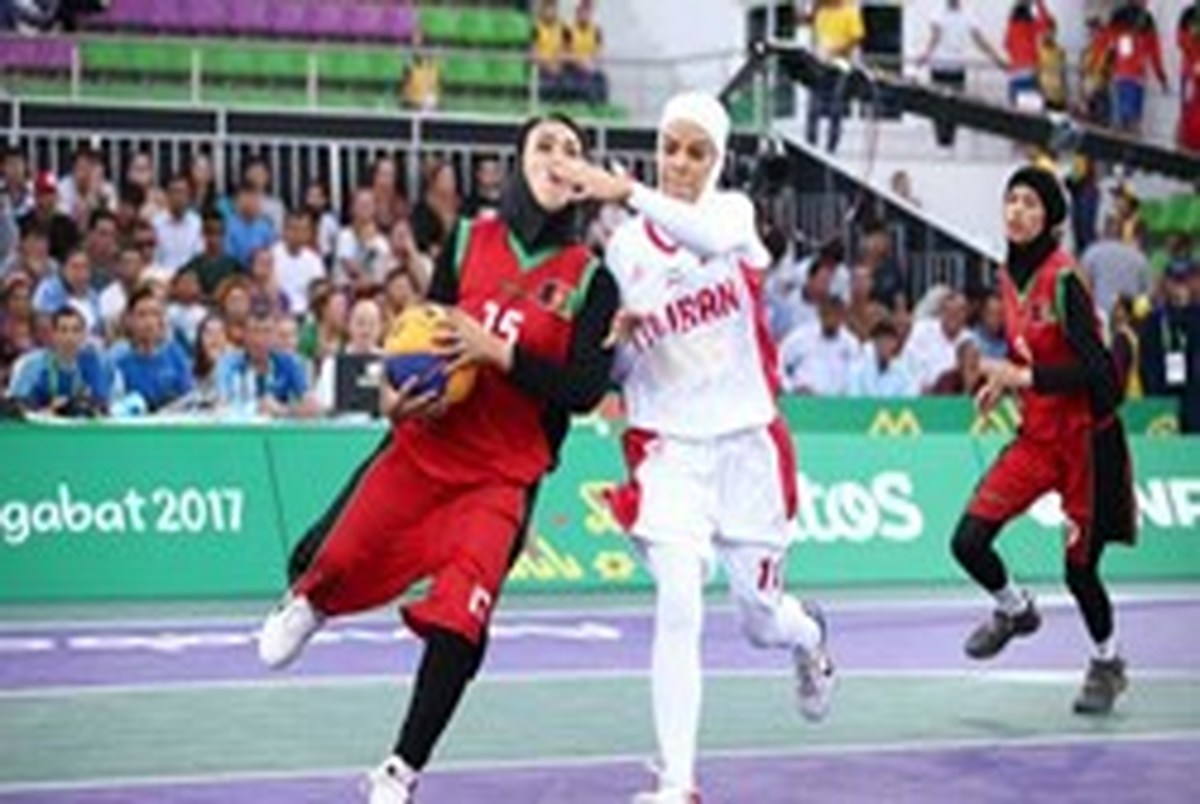 نخستین برد بسکتبال سه نفره بانوان ایران
