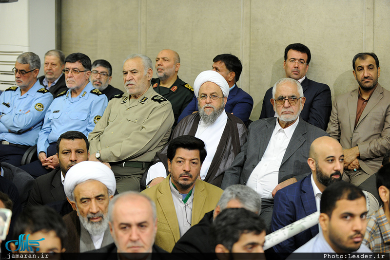 دیدار مسئولان، قشرهای مختلف مردم و سفرای کشورهای اسلامی با رهبر معظم انقلاب