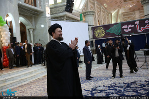 مراسم جشن تکلیف دانش آموزان دختر در حرم مطهر امام خمینی(س) 