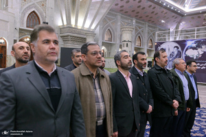 تجدید میثاق مدیران معاونت فنی سازمان صدا و سیما‎ با آرمان های حضرت امام خمینی (س)