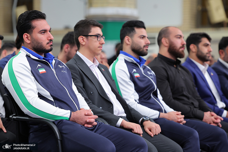 دیدار قهرمانان و مدال‌آوران ورزشی و المپیادهای علمی جهانی با رهبر معظم انقلاب