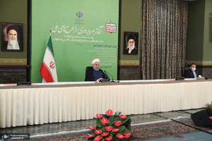 مراسم بهره برداری از طرح های ملی استان های سیستان و بلوچستان، فارس و اصفهان