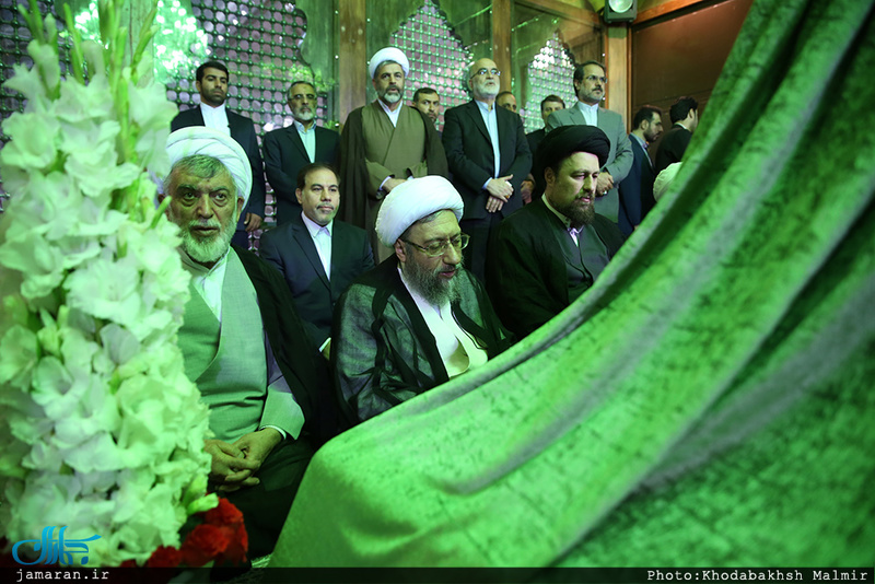 تجدید میثاق مسئولان عالی قضایی با آرمان های امام راحل؛ 