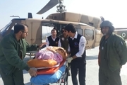 مادر باردار ملکانی با بالگرد اورژانس به تبریز منتقل شد