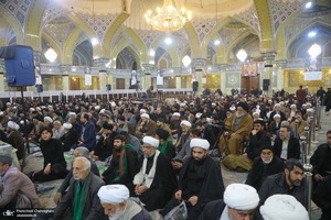 مراسم چهارمین سالگرد آیت الله العظمی صافی گلپایگانی‎ (ره)