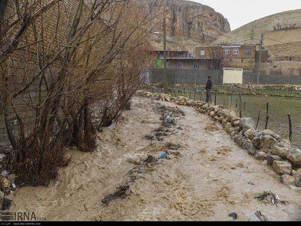 خسارت 164میلیارد ریالی سیلاب به تاسیسات آب روستایی چهارمحال و بختیاری