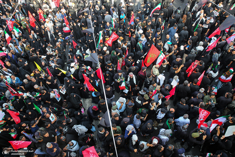 مراسم تشییع پیکر مطهر رهبر شهید انقلاب در تهران -2