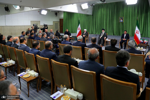 دیدار اعضای هیئت دولت سیزدهم با رهبر معظم انقلاب