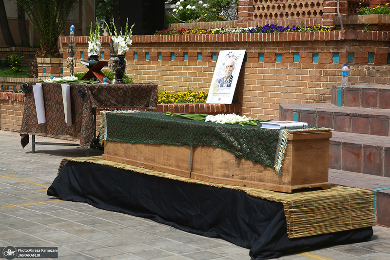 مراسم تشییع مرحوم استاد عباسعلی براتی‌پور