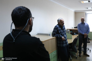 بازدید احمد مسجد جامعی از پایگاه خبری جماران