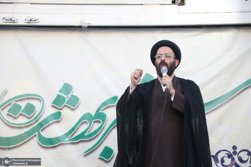 مراسم بزرگداشت رحلت امام خمینی (ره) و قیام 15 خرداد درجوار بیت تاریخی امام در قم
