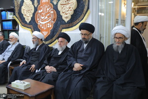 دومین شب عزاداری حضرت فاطمه (س) در بیت آیت الله دوستی زنجانی‎