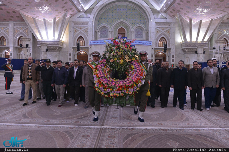 تجدید میثاق فرماندهی پلیس راه تهران-قم با آرمان های حضرت امام(س)