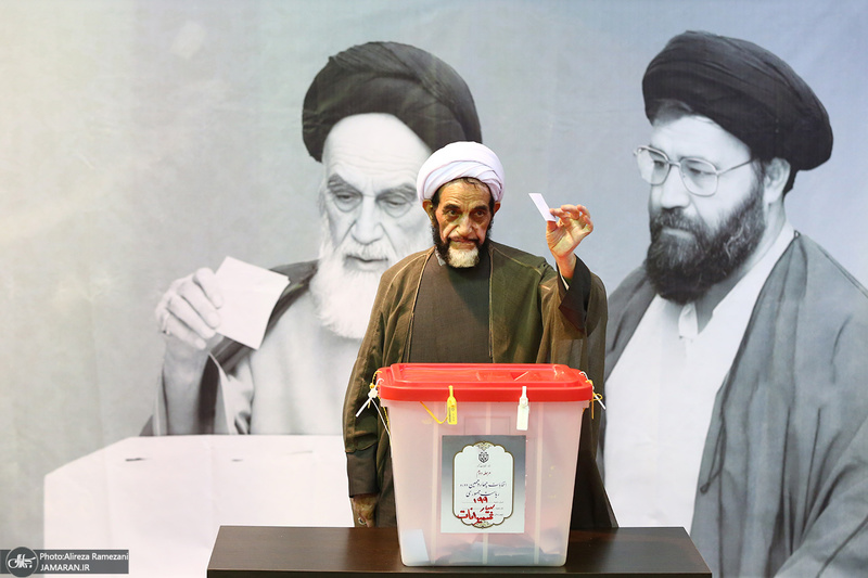 مرحله دوم انتخابات ریاست جمهوری چهاردهم در حسینیه جماران - 2
