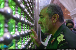 تجدید میثاق جمعی از بازنشستگان فرماندهی حفاظت سپاه با آرمان های حضرت امام(س)