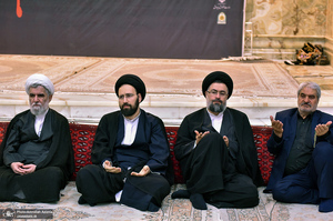 اولین شب عزاداری حضرت اباعبدالله الحسین (ع) در حرم امام خمینی