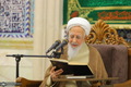 کدام مرجع تقلید بر پیکر رهبر شهید در قم نماز می‌خواند؟