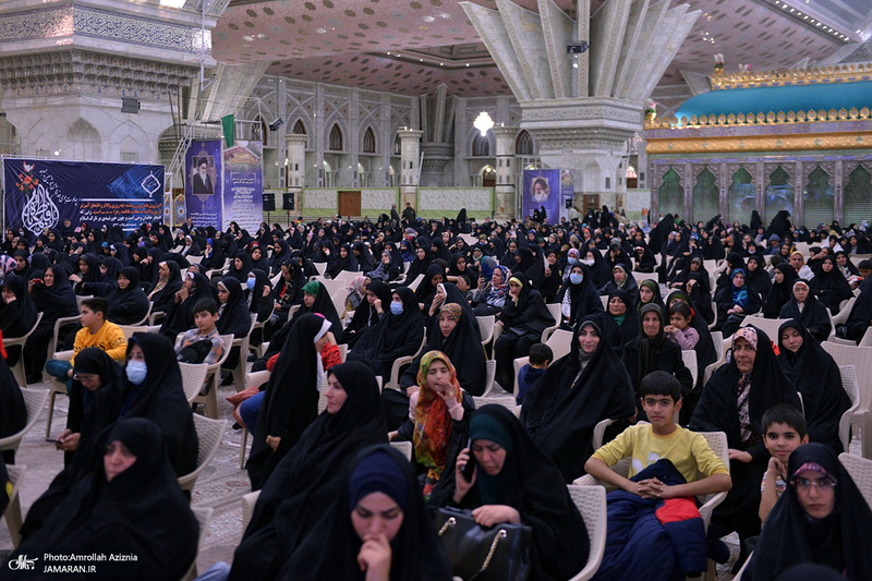 جشن میلاد حضرت زهرا (س) در حرم مطهر امام خمینی