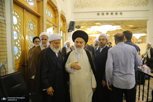 مراسم سالروز رحلت امام خمینی (س) از سوی مقام معظم رهبری در حرم حضرت معصومه(س)