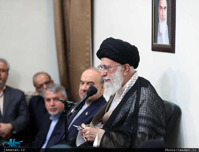 دیدار مدال‌آوران کاروان ورزشی ایران در بازی‌های آسیایی با رهبر معظم انقلاب