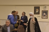 مراسم تجلیل از بازنشستگان آستان امام