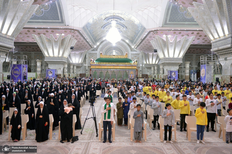 مراسم جشن عید غدیر در حرم مطهر امام خمینی (س)