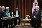 رئیس‌جمهور روحانی: ایران علاقه‌مند به گسترش روابط خود با نهادهای پولی جهان بویژه صندوق بین‌المللی پول است/ مسوولیت اصلی صندوق، حمایت از اعضایش در برابر تحریم‌های بانکی و پولی است