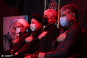در شب هشتم ماه محرم، مراسم عزاداری سالار شهیدان با حضور رئیسی/ گزارش تصویری