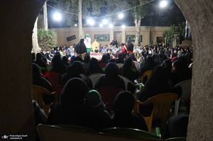 آخرین شب مجلس تعزیه خوانی در بیت تاریخی حضرت امام خمینی (س) در خمین