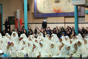 بازدیدی جمعی از شرکت کنندگان خارجی در سی و پنجمین دوره مسابقات بین المللی قرآن کریم ازبیت امام خمینی 