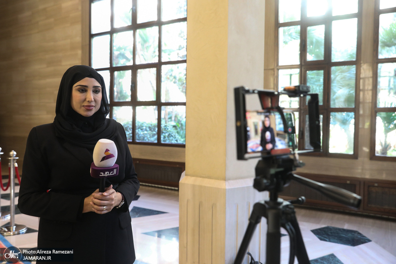 نشست خبری علی لاریجانی در بیروت