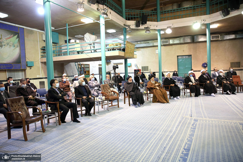 مراسم تجلیل از کارگردان فیلم مستند «بانو قدس ایران» در حسینیه جماران