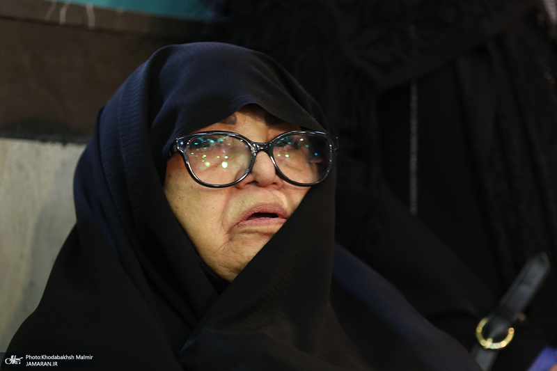 مراسم تشییع آیت الله سید مهدی امام جمارانی (ره) از حسنیه جماران