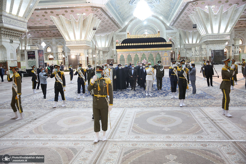 تجدید میثاق رئیس جمهور و اعضای دولت سیزدهم با آرمان های حضرت امام (س)